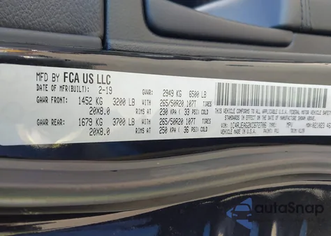 2019 Jeep Grand Cherokee Altitude 4X2 from USA, damaged, VIN 1C4RJEAG2KC672706